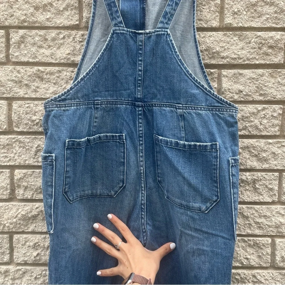 Madewell Women's Denim Dungaree Overalls Size Small - Picture 9 of 11